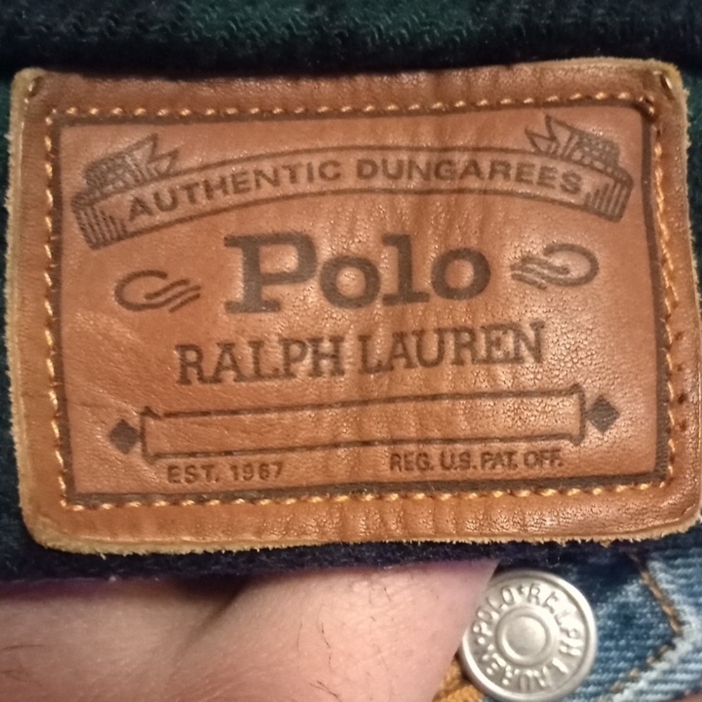 Vintage Polo Ralph Lauren Reversible Denim/Wool Barn  Jacket, Women's Size L